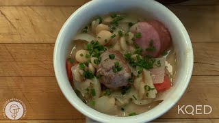 Sausage Cassoulet  Jacques Pépin Cooking At Home  KQED [upl. by Xerxes726]