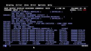 Basics of Running COBOL  JCL and Checking Output on IBM Mainframe [upl. by Ahsert]