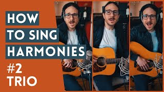 How To Sing Harmony  ThreePart Harmonies in Country Music [upl. by Milak31]