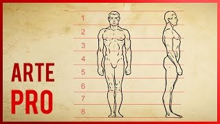 Como dibujar el Cuerpo Humano  Proporciones [upl. by Maryn]