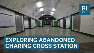 Inside The Abandoned Part Of Londons Charing Cross Underground Station [upl. by Ruttger969]