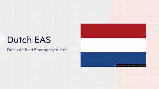 Dutch EAS Alarm [upl. by Annohs]