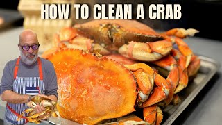 Learn How to Clean a Dungeness Crab [upl. by Kola]