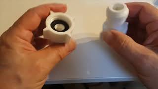 How to fit a water softener bypass valve [upl. by Ajed765]