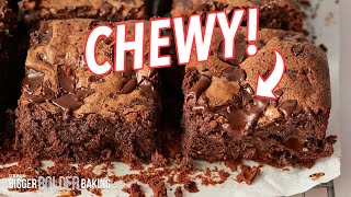 The Perfect Chewy Brownie Recipe [upl. by Alimaj24]