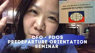 CFO  PDOS  Predeparture Orientation Seminar for Immigrants [upl. by Hairas]