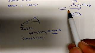 Naming Epoxides Cyclic Ethers Oxiranes amp More [upl. by Germano643]