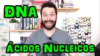 DNA  Ácidos Nucleicos  Compostos Orgânicos  Aula Completa [upl. by Schoof]