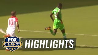 Denis Zakaria goal makes it 11 for Gladbach vs FC Augsburg  201718 Bundesliga Highlights [upl. by Eelnyl431]