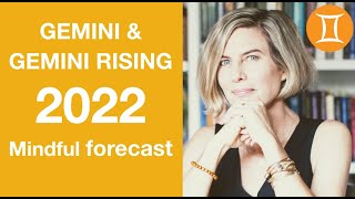 GEMINI amp GEMINI RISING ASTROLOGY FORECAST 2022 [upl. by Leahkim]