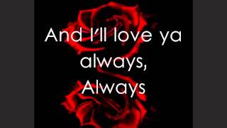 Always with lyrics Pebbles HD [upl. by Andrel891]