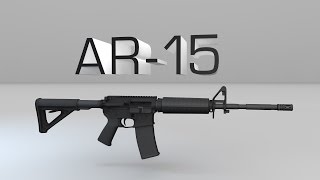 How An AR15 Rifle Works Part 1 Components [upl. by Ariana]