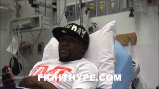 MAY DAY AFTERMATH PT 4 FLOYD MAYWEATHER REFLECTS ON WIN AS HE AWAITS RESULTS OF HAND XRAY [upl. by Vladimar]