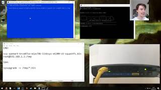 OpenWrt  Command Line Firmware Upgrade SSH  FLASH [upl. by Nabal]