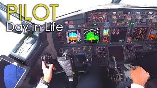 A Day in The Life as an Airline Pilot  B737 MOTIVATION HD [upl. by Enitsed]