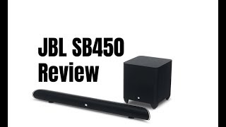 JBL Cinema SB450 4K UltraHD Wireless Sound Bar Review  Digitin [upl. by Yrakaz]