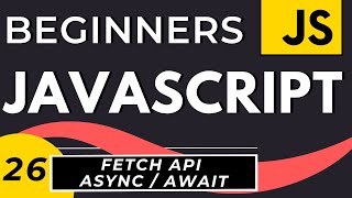 Callbacks Promises Async Await  JavaScript Fetch API Explained [upl. by Dublin]