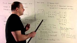 Example of Kernel and Range of Linear Transformation [upl. by Eamaj]