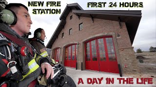 First 24 Hours in a New Fire Station  A Day in the Life [upl. by Ardnyk314]