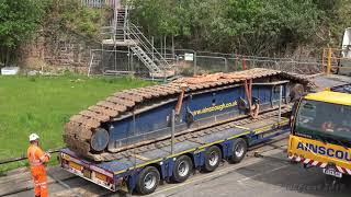 Second Garston bridge removal  crane set up [upl. by Llehsem175]