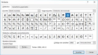 Como Insertar Simbolos Y Caracteres Especiales [upl. by Yllac616]
