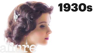 100 Years of Bridal Hair  Allure [upl. by Grady]