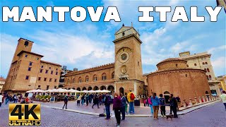 MANTOVA ITALY WALKING TOUR 4K60fps [upl. by Rivard958]