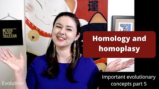 Homology and homoplasy [upl. by Alrad691]