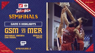 Highlights G5 Ginebra vs Meralco  PBA Philippine Cup 2020 Semifinals [upl. by Sessler]