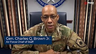 MOAA interviews Air Force Chief of Staff Gen Charles Q Brown Jr [upl. by Hoskinson502]