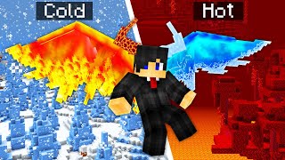 Minecraft but From COLD to HOT [upl. by Mendoza]