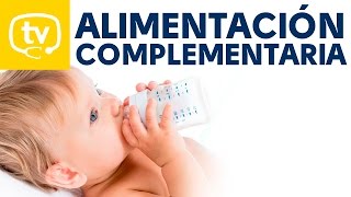 Alimentación complementaria ¿Qué cómo y cuándo [upl. by Mela]