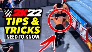 WWE 2K22 Tips And Tricks  Part 1 [upl. by Reggy44]