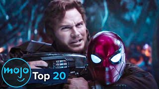 Top 20 Most Hilarious MCU Moments [upl. by Ellehcan433]