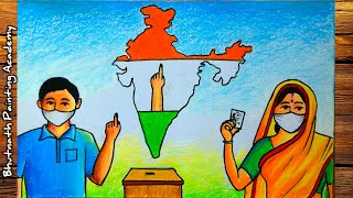 national voters day drawing [upl. by Natye648]