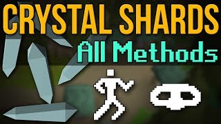 BEST Crystal Shards ALL Methods Tested OSRS [upl. by Quincey]