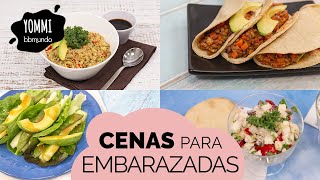 Cenas saludables para embarazadas [upl. by Janaya]