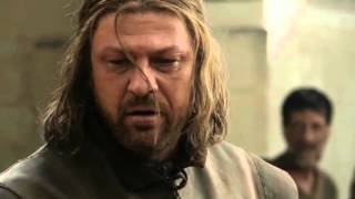 Eddard Stark Vs Jaime Lannister  Game of Thrones S01e05 [upl. by Elawalo]