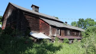 Roadside Find  Exploring a Massive Abandoned Barn with Crazy Farm Equipment and Relics of the Past [upl. by Russian]