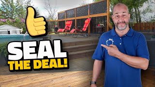 How To Protect Your Deck  Never Sand Again [upl. by Aroel]