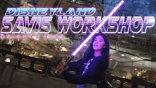 Building A Custom Lightsaber At Disneyland was Awesome Savis Workshop [upl. by Richer55]