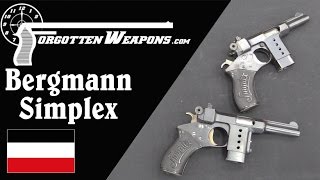 Bergmann Simplex Pocket Pistols [upl. by Culver9]