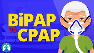 BiPAP vs CPAP Made Easy  Noninvasive Positive Pressure Ventilation NPPV [upl. by Llemert]