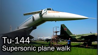 Tu144  touching the legend Central Air Force Museum Russia [upl. by Ayokahs]