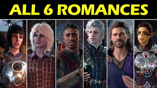 All Romances  Shadowheart Gale Wyll Astarion Laezel Minthara  Baldurs gate 3 Early Access [upl. by Werd995]