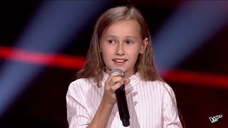 Ola Gwazdacz  FULL Dwa występy  The Best  Dłoń  The Voice Kids 3 [upl. by Kung]