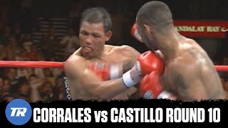 Diego Corrales vs Jose Luis Castillo  Round 10  GREATEST ROUND IN BOXING HISTORY  ON THIS DAY [upl. by Lynnell]