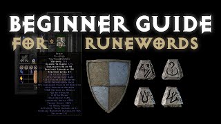 BEGINNERs GUIDE For Runewords For Diablo 2 Resurrected Beginners amp Returning Players [upl. by Nagram932]