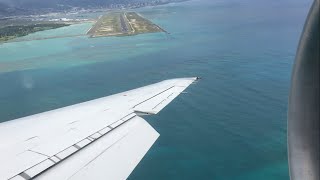 Hawaiian Airlines Boeing 717 Approach amp Landing Honolulu HNL [upl. by Dnomyaw733]