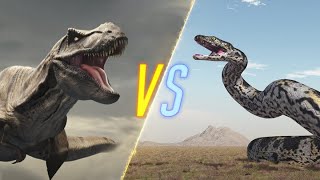 Titanoboa VS TRex [upl. by Ema349]